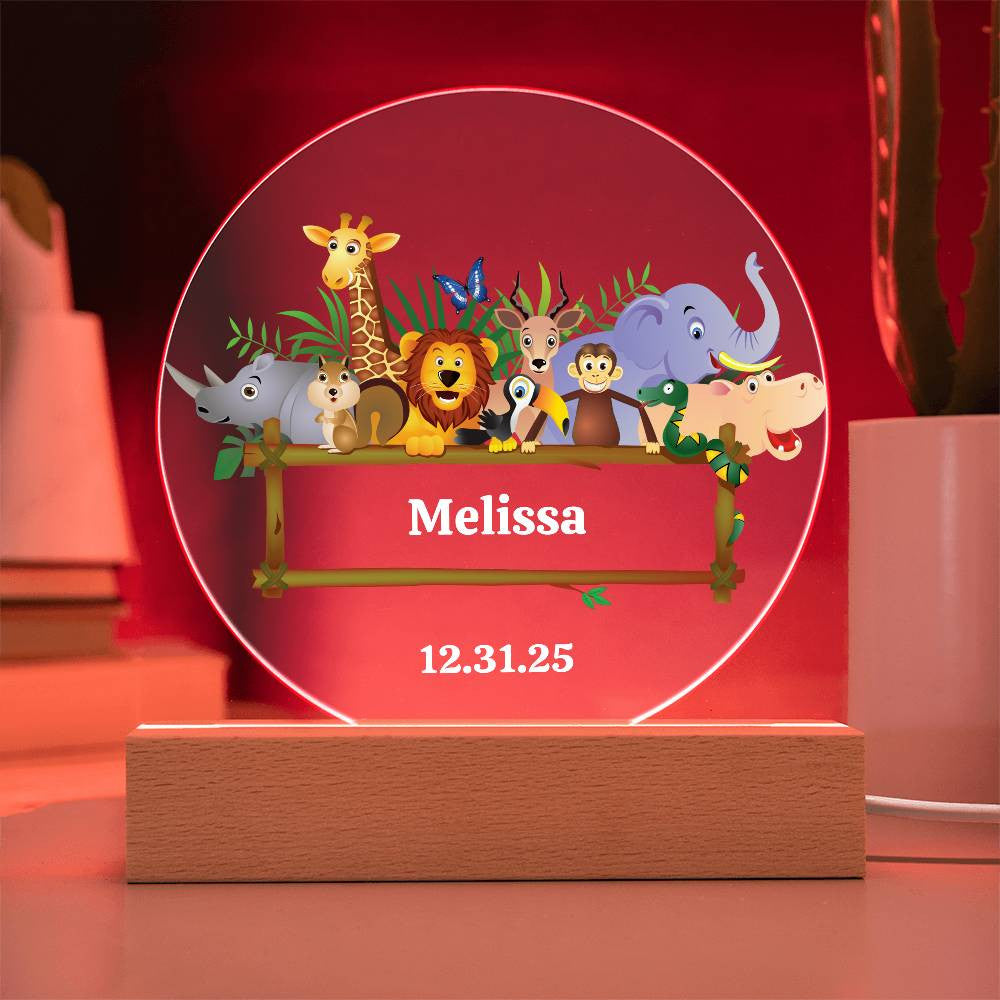 Animal Jungle Theme Night Light-[Heartfelt Family Gift]
