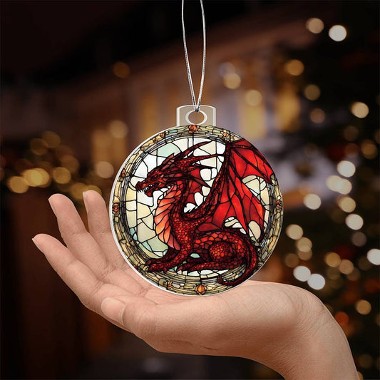 Dragon Acrylic Ornament Plaque-[Heartfelt Family Gift]