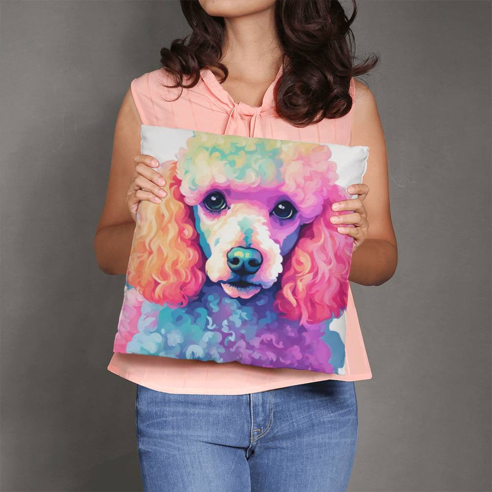 Poodle Paw Print Double Sided Classic Pillow in 5 Sizes-[Heartfelt Family Gift]