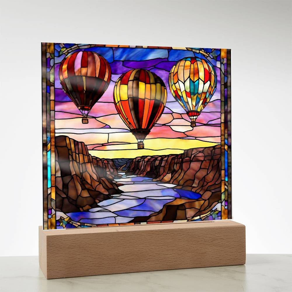 Grand Canyon Acrylic Square Plaque-[Heartfelt Family Gift]