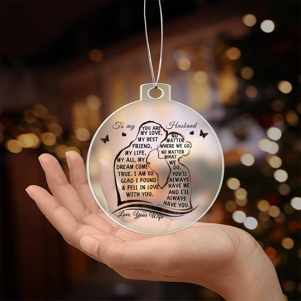 Acrylic Ornament Plaque-[Heartfelt Family Gift]