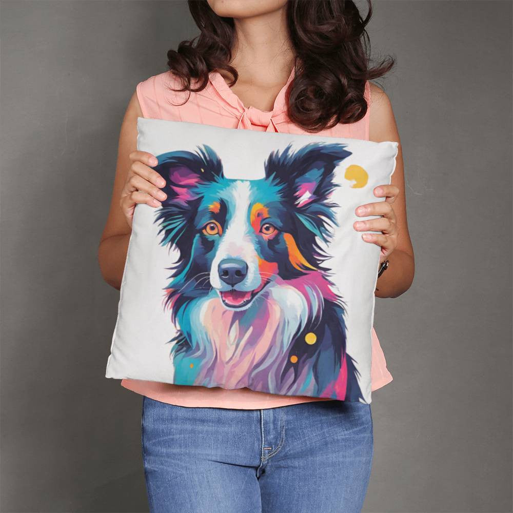 Collie Throw Pillow in 5 Sizes-[Heartfelt Family Gift]