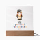 Personalized Preschool Graduation LED Plaque Gift-[Heartfelt Family Gift]