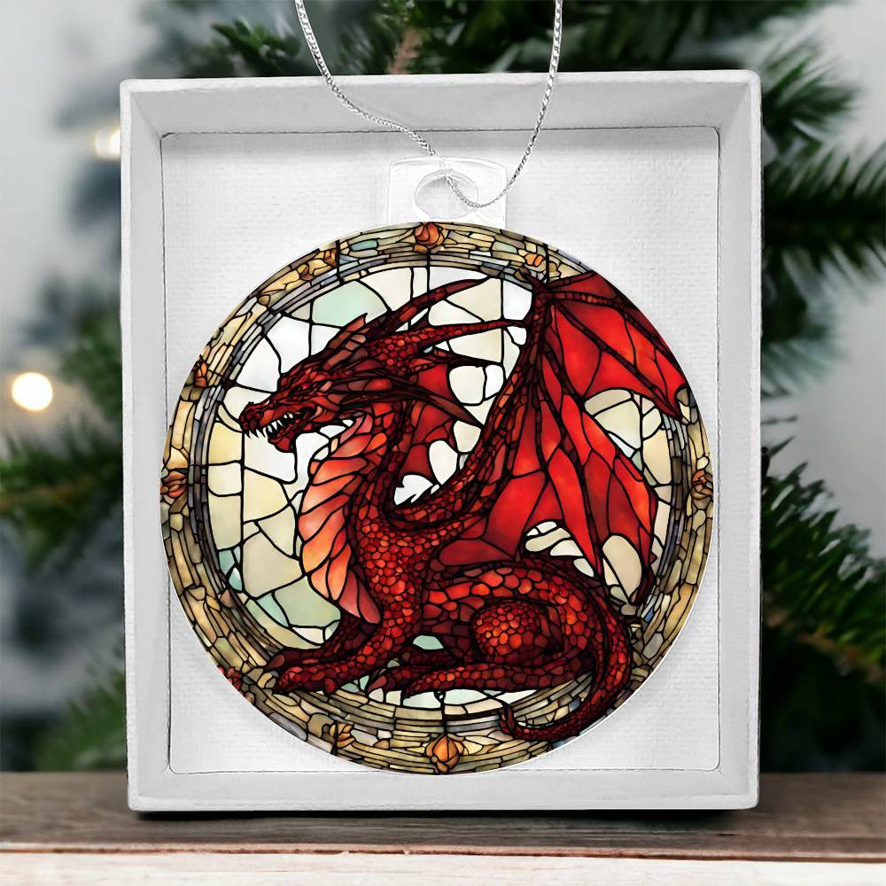 Dragon Acrylic Ornament Plaque-[Heartfelt Family Gift]