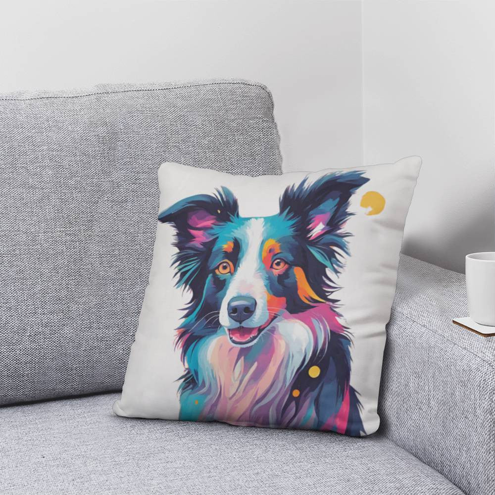 Collie Throw Pillow in 5 Sizes-[Heartfelt Family Gift]
