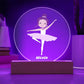 Gift for dance lover, Dance Recital Gift, Easter Gift for Girl,  Ballerina Gift, Personalized Dance Gift, Custom Night Light, Cute Birthday Gift for Her, Girl Ballet Christmas Gift-[Heartfelt Family Gift]