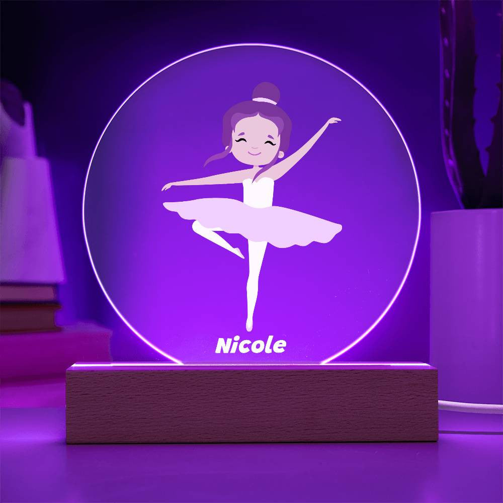 Gift for dance lover, Dance Recital Gift, Easter Gift for Girl,  Ballerina Gift, Personalized Dance Gift, Custom Night Light, Cute Birthday Gift for Her, Girl Ballet Christmas Gift-[Heartfelt Family Gift]