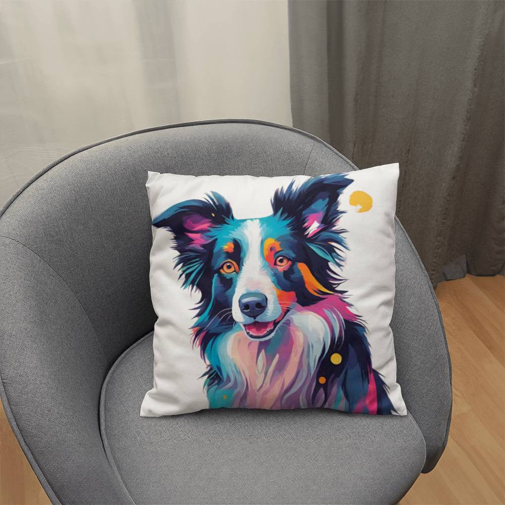 Collie Throw Pillow in 5 Sizes-[Heartfelt Family Gift]