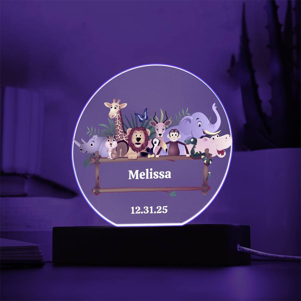 Animal Jungle Theme Night Light-[Heartfelt Family Gift]