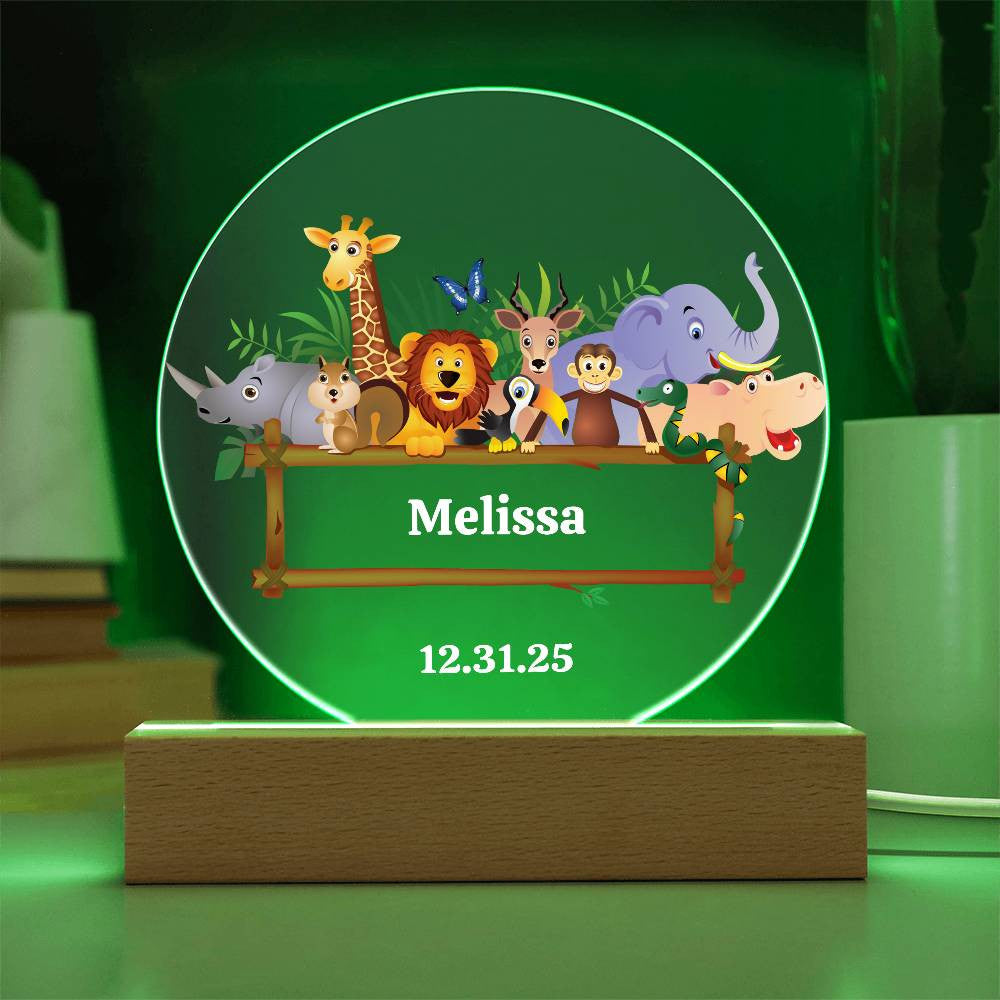 Animal Jungle Theme Night Light-[Heartfelt Family Gift]