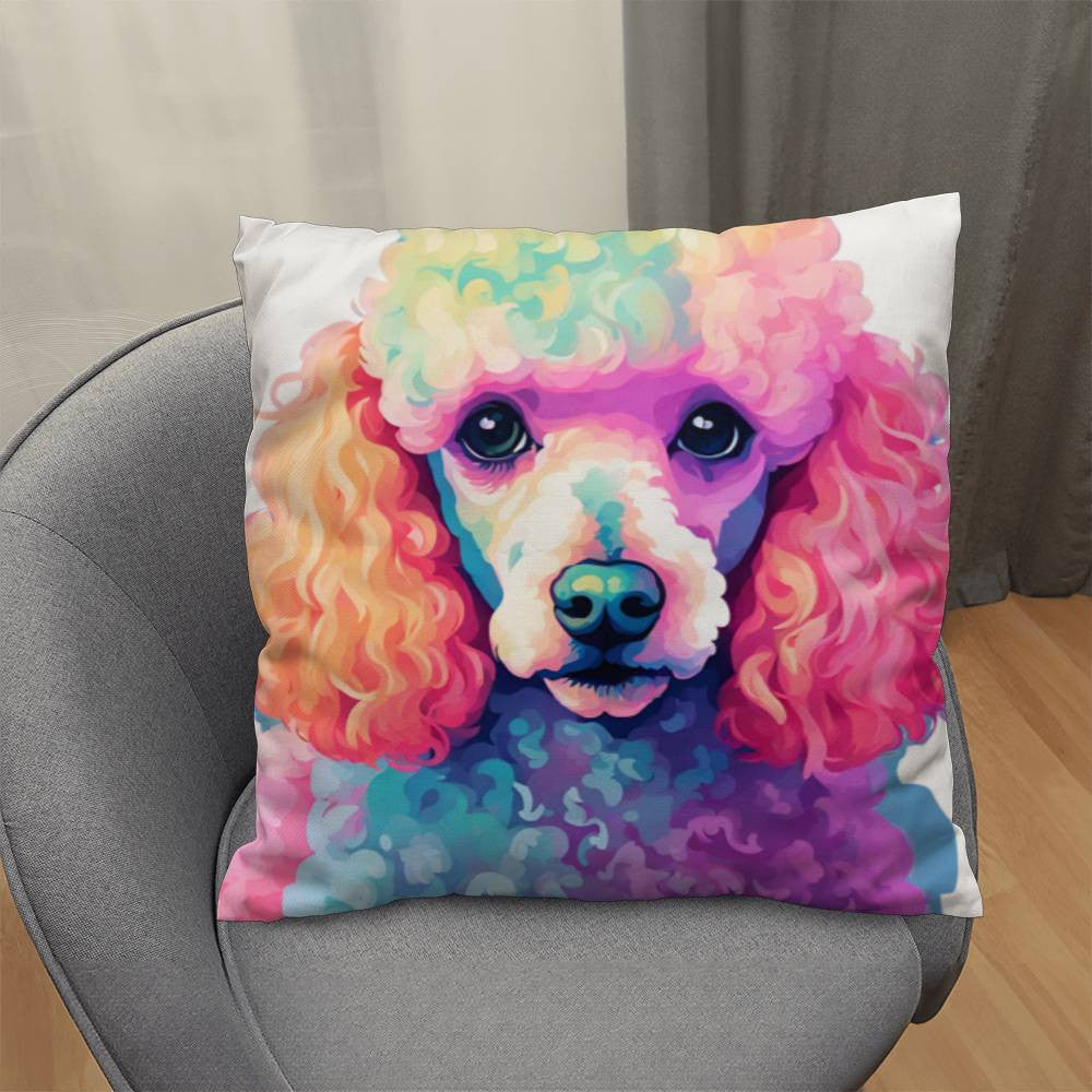 Poodle Paw Print Double Sided Classic Pillow in 5 Sizes-[Heartfelt Family Gift]
