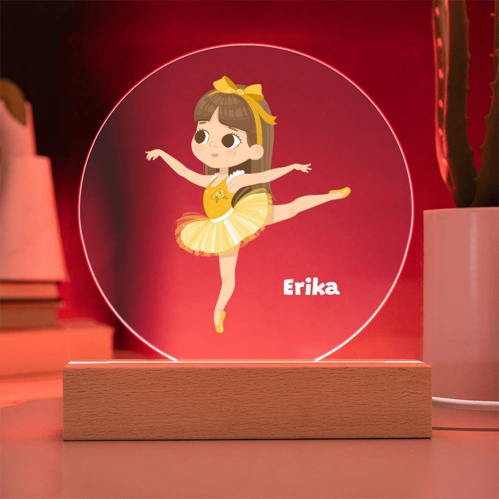 Gift for dance lover, Dance Recital Gift, Easter Gift for Girl,  Ballerina Gift, Personalized Dance Gift, Custom Night Light, Cute Birthday Gift for Her, Girl Ballet Christmas Gift-[Heartfelt Family Gift]