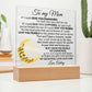 To My Mom Plaque Gift-[Heartfelt Family Gift]
