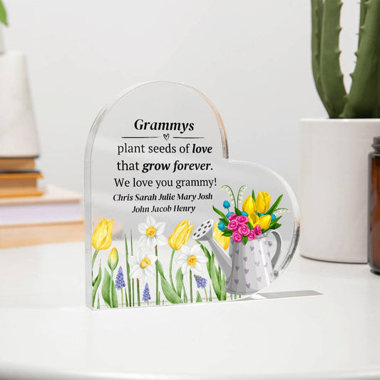 Personalized Grammy Gift from Grandchildren-[Heartfelt Family Gift]