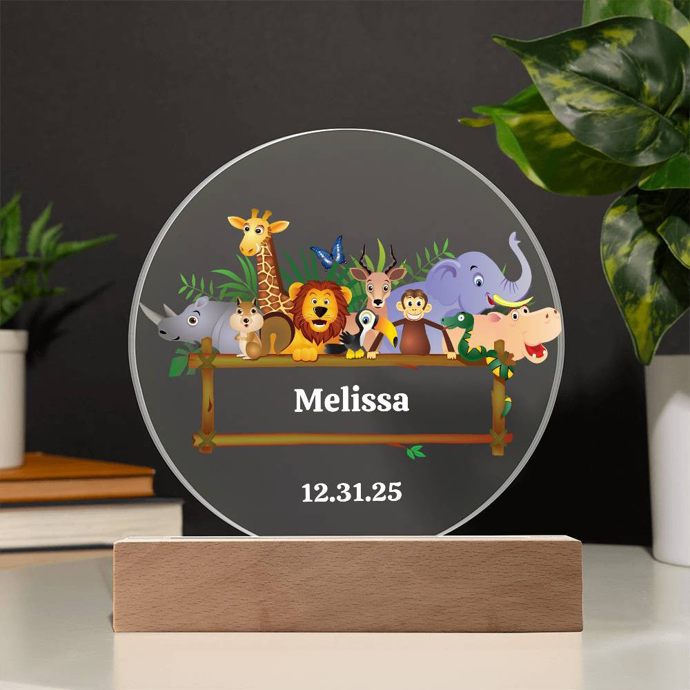 Animal Jungle Theme Night Light-[Heartfelt Family Gift]