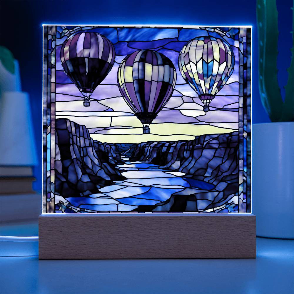 Grand Canyon Acrylic Square Plaque-[Heartfelt Family Gift]