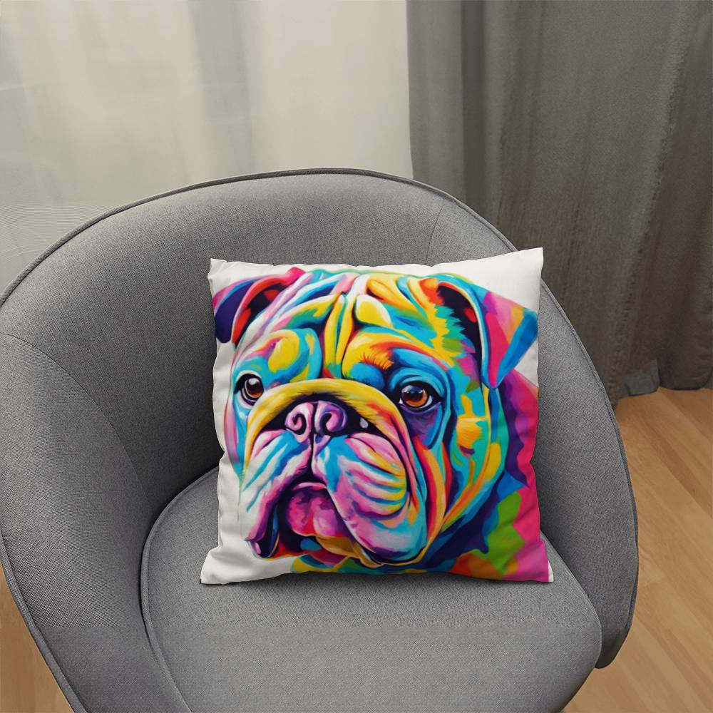 Watercolor Pug Double Sided Pillow in 5 Sizes-[Heartfelt Family Gift]