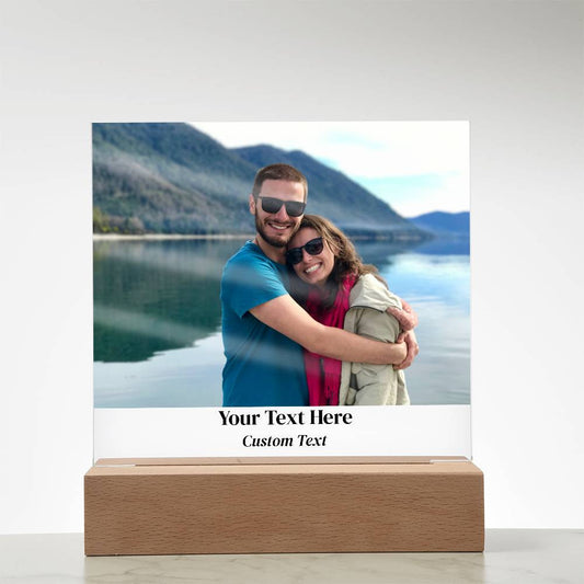 Customized Photo Frame Personalized Couple  Wedding Gift for Him Her Mom - Acrylic  Christmas Gifts-[Heartfelt Family Gift]