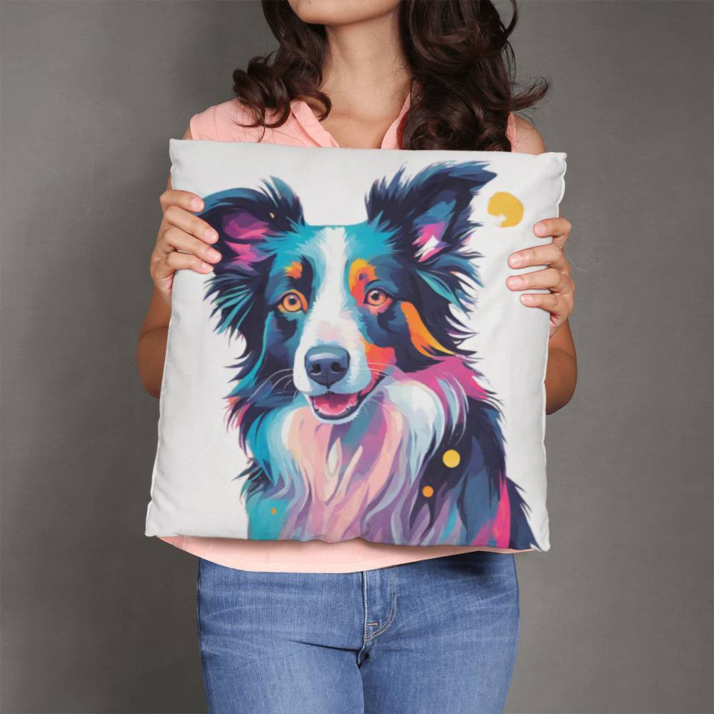 Collie Throw Pillow in 5 Sizes-[Heartfelt Family Gift]