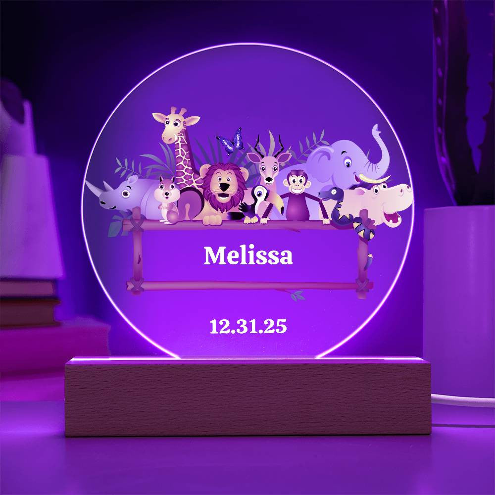 Animal Jungle Theme Night Light-[Heartfelt Family Gift]