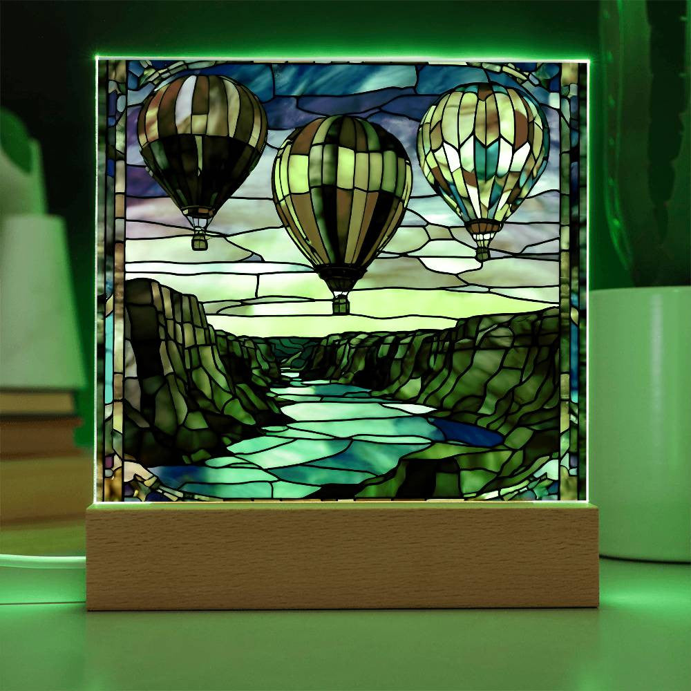 Grand Canyon Acrylic Square Plaque-[Heartfelt Family Gift]