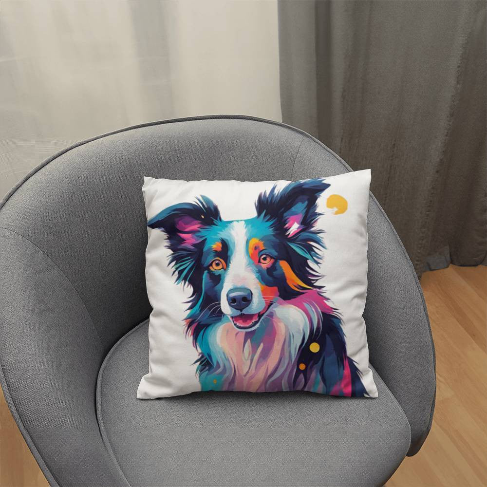 Collie Throw Pillow in 5 Sizes-[Heartfelt Family Gift]