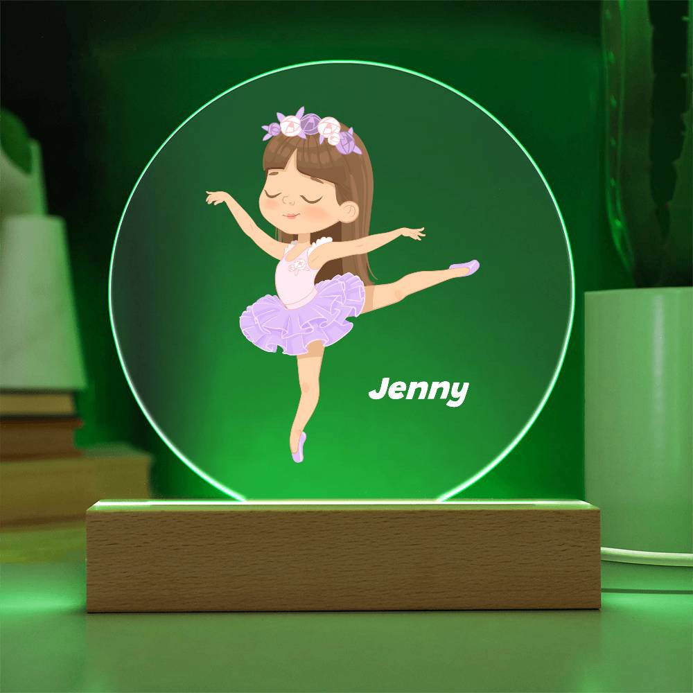 Gift for dance lover, Dance Recital Gift, Easter Gift for Girl,  Ballerina Gift, Personalized Dance Gift, Custom Night Light, Cute Birthday Gift for Her, Girl Ballet Christmas Gift-[Heartfelt Family Gift]