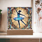 Personalized Ballerina Night Light  Custom LED Dance Room Decor for Girls-[Heartfelt Family Gift]