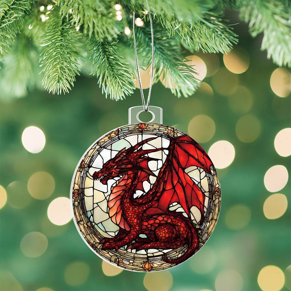 Dragon Acrylic Ornament Plaque-[Heartfelt Family Gift]