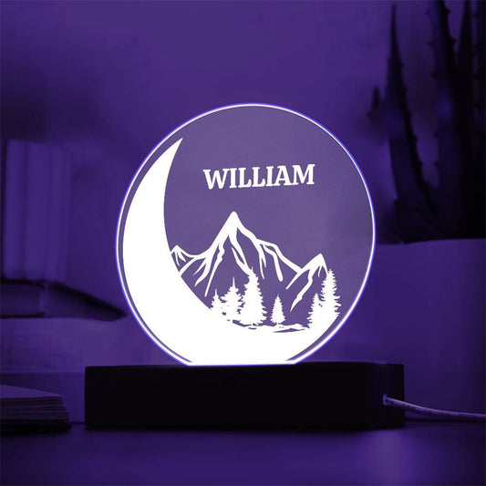 Star and Mountains Night LIght-[Heartfelt Family Gift]