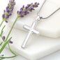 Soulmate Personalized Stainless Steel Cross-[Heartfelt Family Gift]