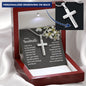Soulmate Personalized Stainless Steel Cross-[Heartfelt Family Gift]