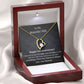 Wife - 3rd Anniversary - Forever Love Heart Necklace-[Heartfelt Family Gift]