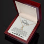 To My Daughter - Strength - Alluring Beauty Necklace-[Heartfelt Family Gift]