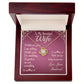 Knot Necklace for Wife Without You Personalized Gift of Love and Appreciation-[Heartfelt Family Gift]
