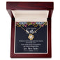 Sister - Distance Never Separates Two Hearts - Love Knot Necklace-[Heartfelt Family Gift]