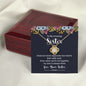 Sister - Distance Never Separates Two Hearts - Love Knot Necklace-[Heartfelt Family Gift]