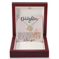 To My Superhero Daughter Love Knot Necklace-[Heartfelt Family Gift]