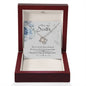Unbiological Sister - Friends Who Become Family - Knot Necklace-[Heartfelt Family Gift]