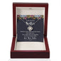 Sister - Distance Never Separates Two Hearts - Love Knot Necklace-[Heartfelt Family Gift]