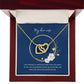 Interlocking Hearts Necklace - Express Your Love for Your Wife - Perfect Gift-[Heartfelt Family Gift]