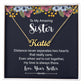 To My Amazing Sister - Personalized Name Necklace-[Heartfelt Family Gift]