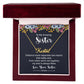 To My Amazing Sister - Personalized Name Necklace-[Heartfelt Family Gift]