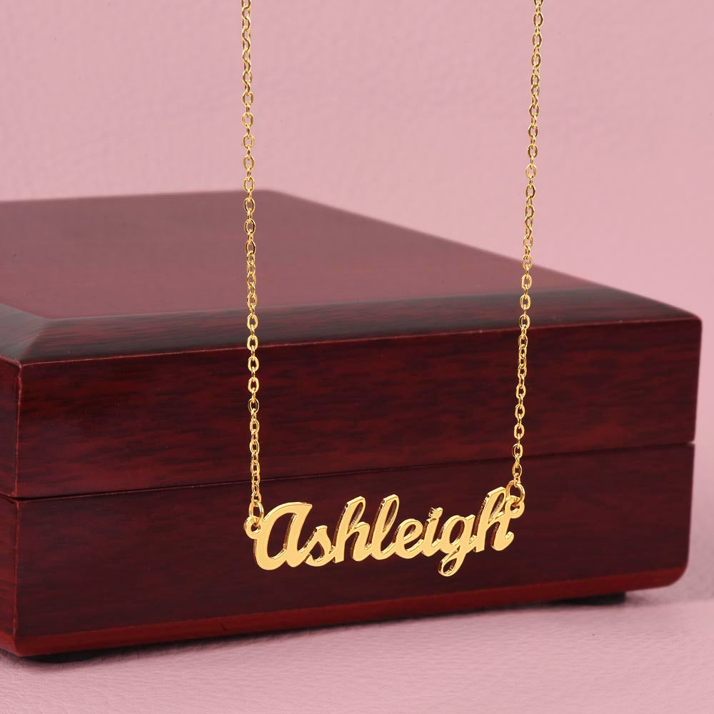 To My Amazing Sister - Personalized Name Necklace-[Heartfelt Family Gift]