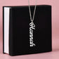 Vertical Name Personalized Necklace-[Heartfelt Family Gift]