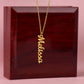 Vertical Name Personalized Necklace-[Heartfelt Family Gift]