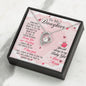 To my Daughter-01 Daughter Forever Love Heart Necklace-[Heartfelt Family Gift]