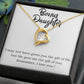 Stepdaughter Forever Love Heart Necklace-[Heartfelt Family Gift]
