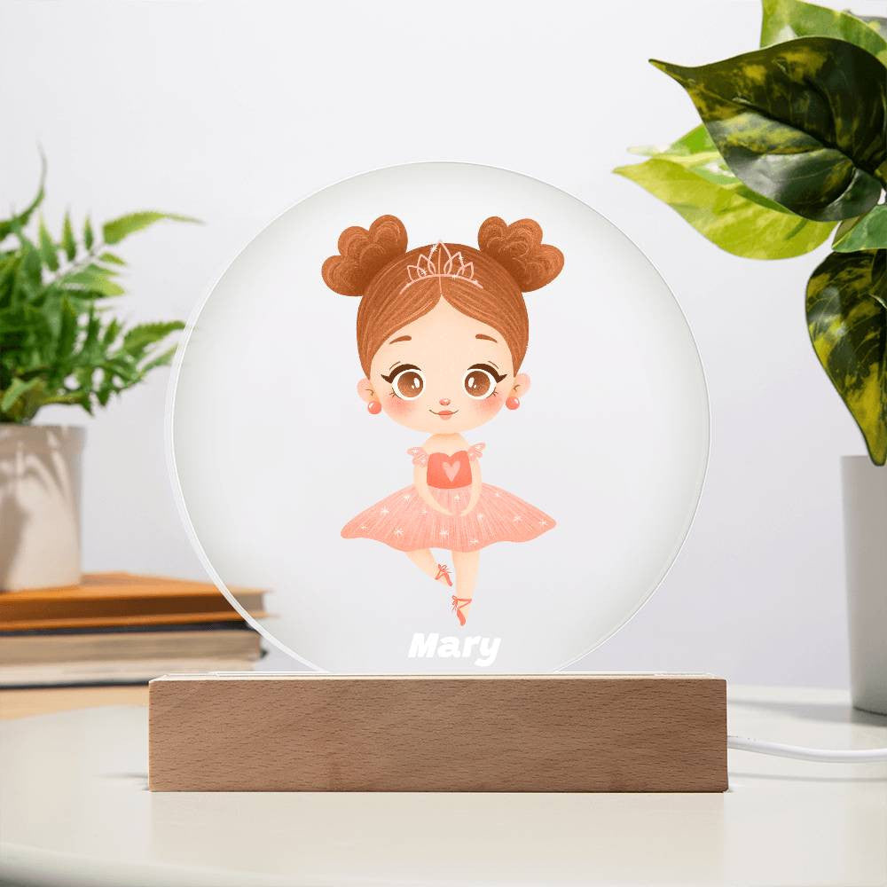 Gift for dance lover, Dance Recital Gift, Easter Gift for Girl,  Ballerina Gift, Personalized Dance Gift, Custom Night Light, Cute Birthday Gift for Her, Girl Ballet Christmas Gift-[Heartfelt Family Gift]