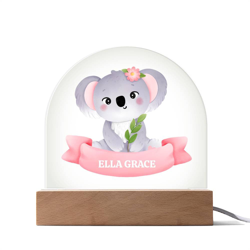 Kaola Bear Nightlight- Elegant Personalized Gift for Any Occasion-[Heartfelt Family Gift]